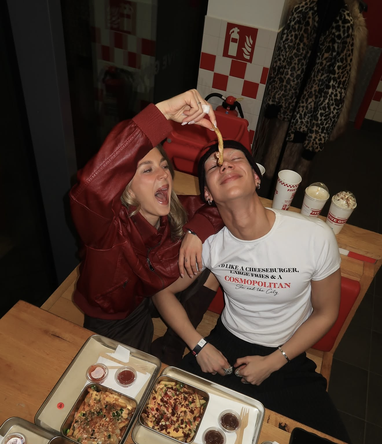 Creators at Five Guys